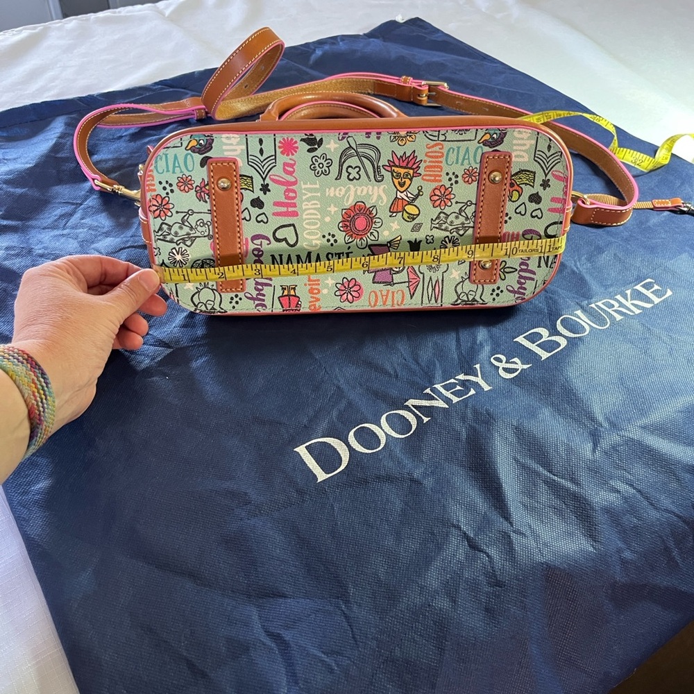 Disney It’s a Small World 2021 Satchel by Dooney & Bourke - Picture 10 of 15